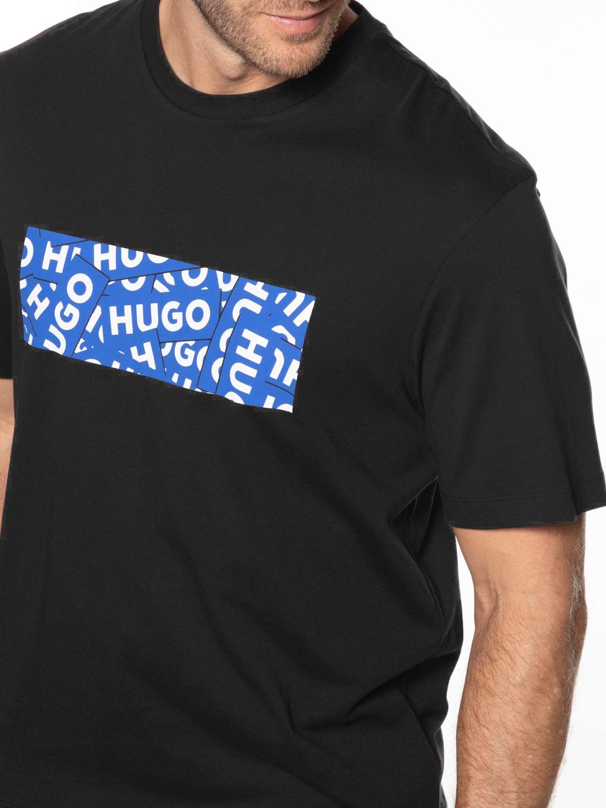 Camiseta Masculina Nalayo Preto Hugo