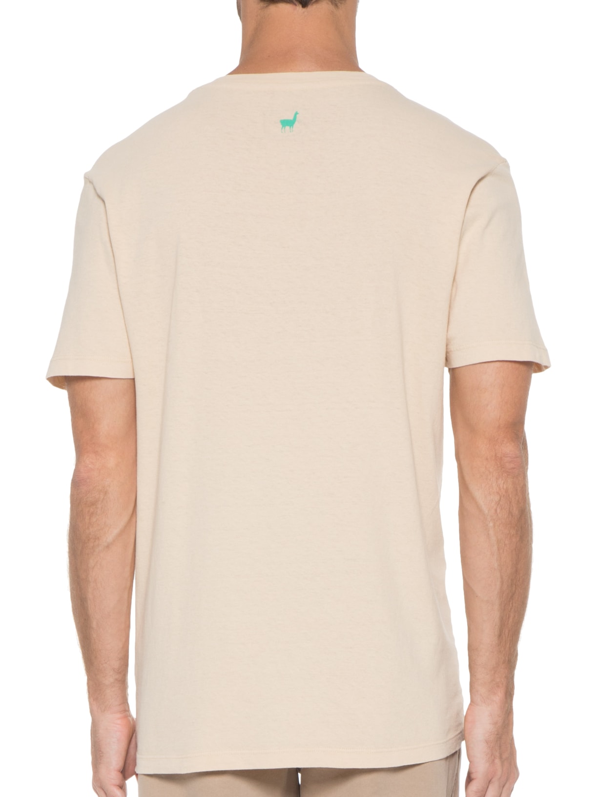 Camiseta Masculina Natural Bege Zapalla