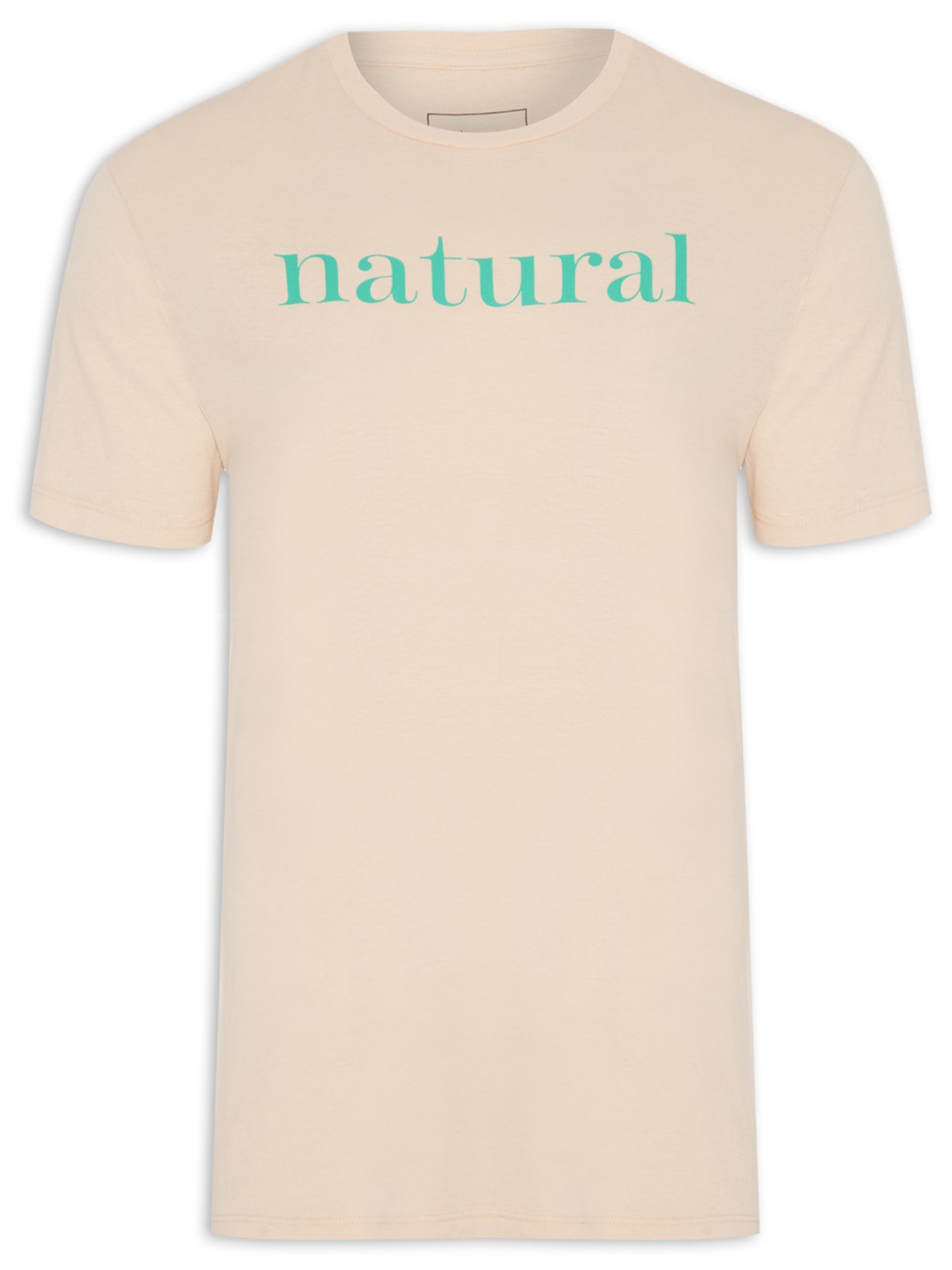 Camiseta Masculina Natural - Bege