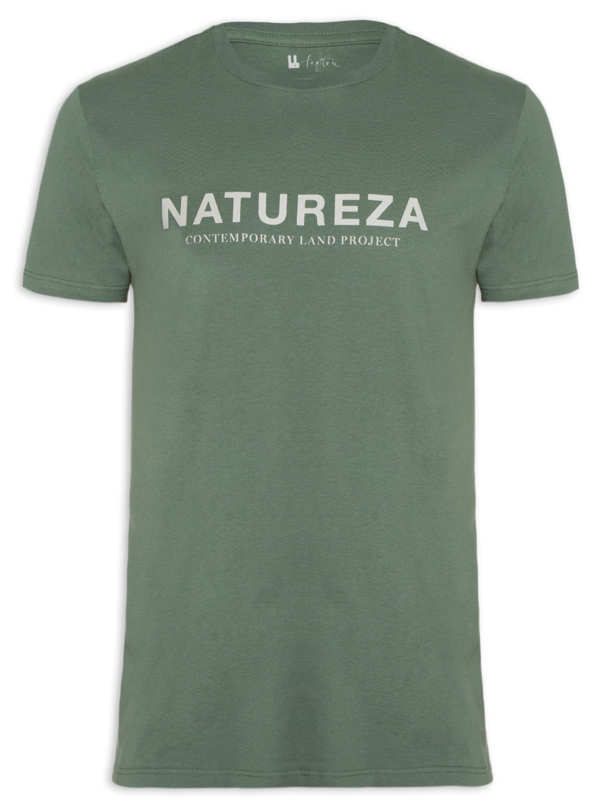 Camiseta Masculina Natureza Land Project A - Verde