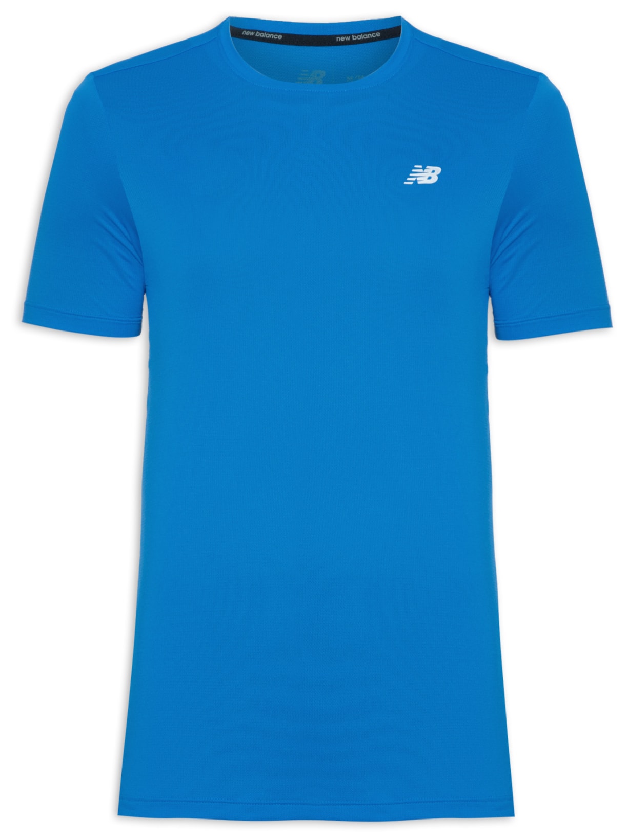 Camiseta Masculina Nb Sport Essentials - Azul