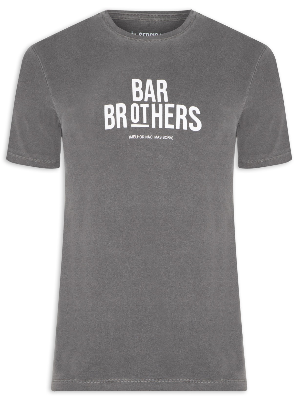 Camiseta Masculina New Bar Brothers - Cinza