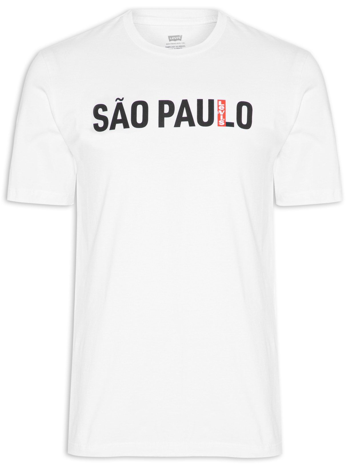 Camiseta Masculina New City Tee SP - Branco