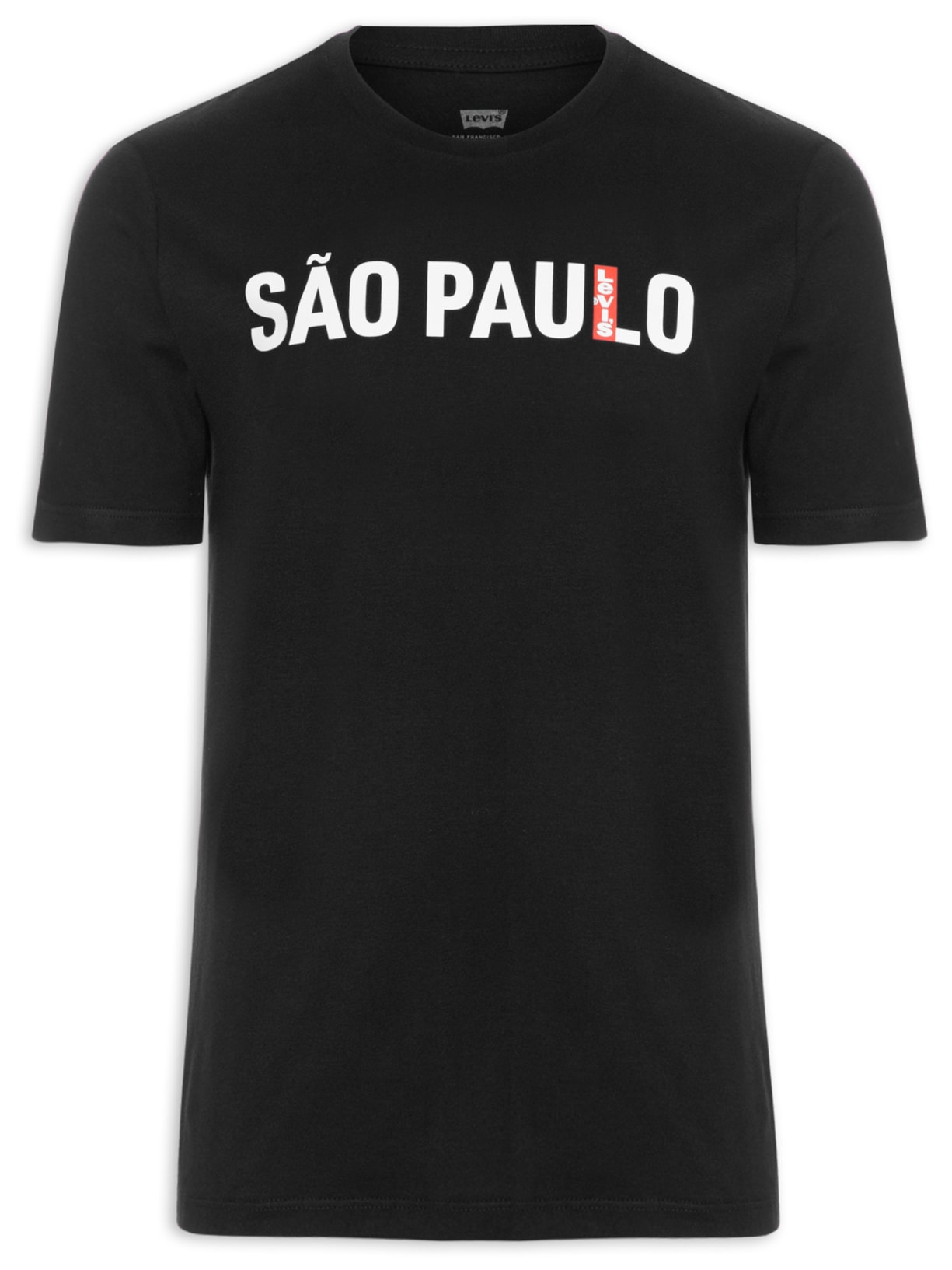 Camiseta Masculina New City Tee SP - Preto