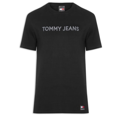 Camiseta Masculina New Classic Regular Fit Em Algodão - Preto