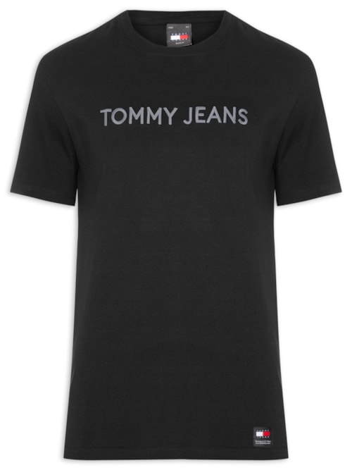 Camiseta Masculina New Classic Regular Fit Em Algodão - Preto