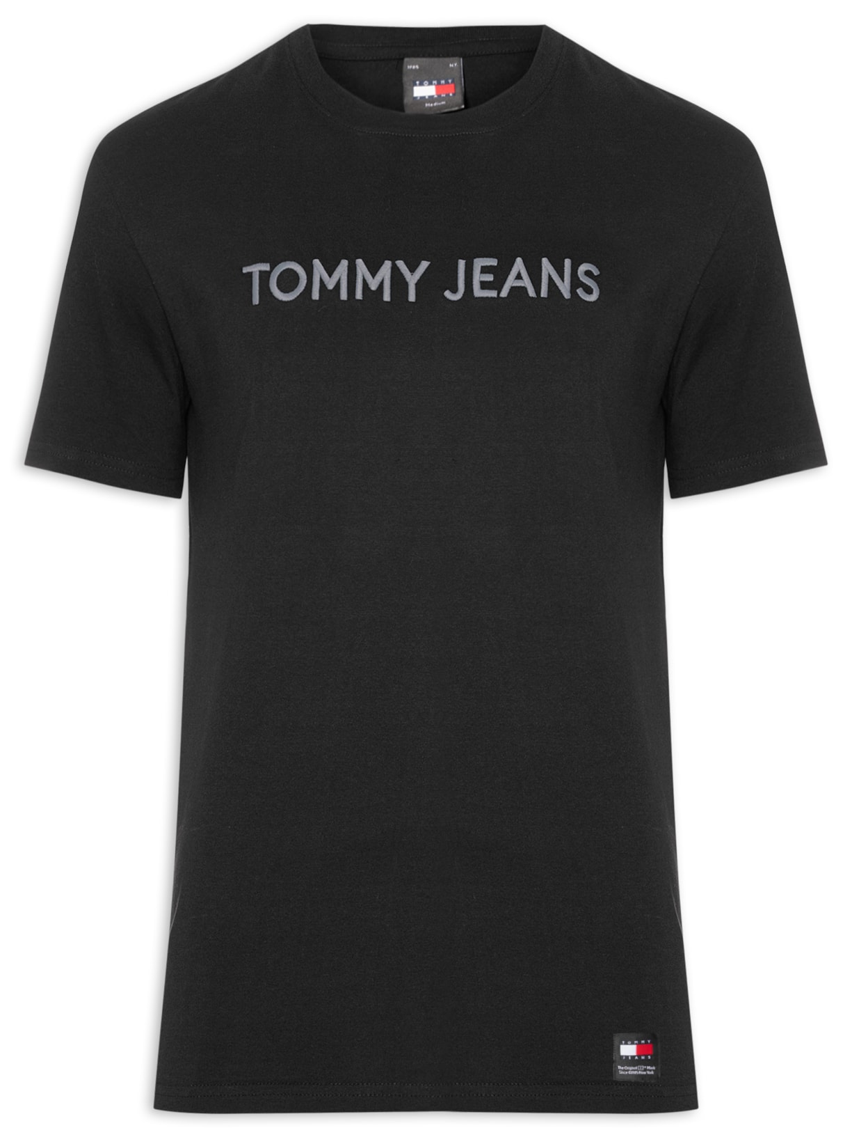 Camiseta Masculina New Classic Regular Fit Em Algodão - Preto