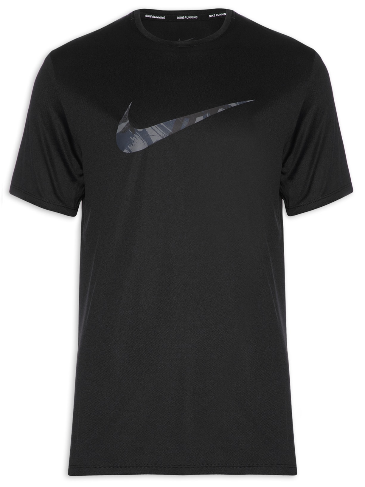 Camiseta Masculina Nike Dri-FIT Miler - Preto