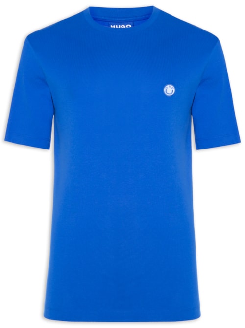Camiseta Masculina Niley - Azul