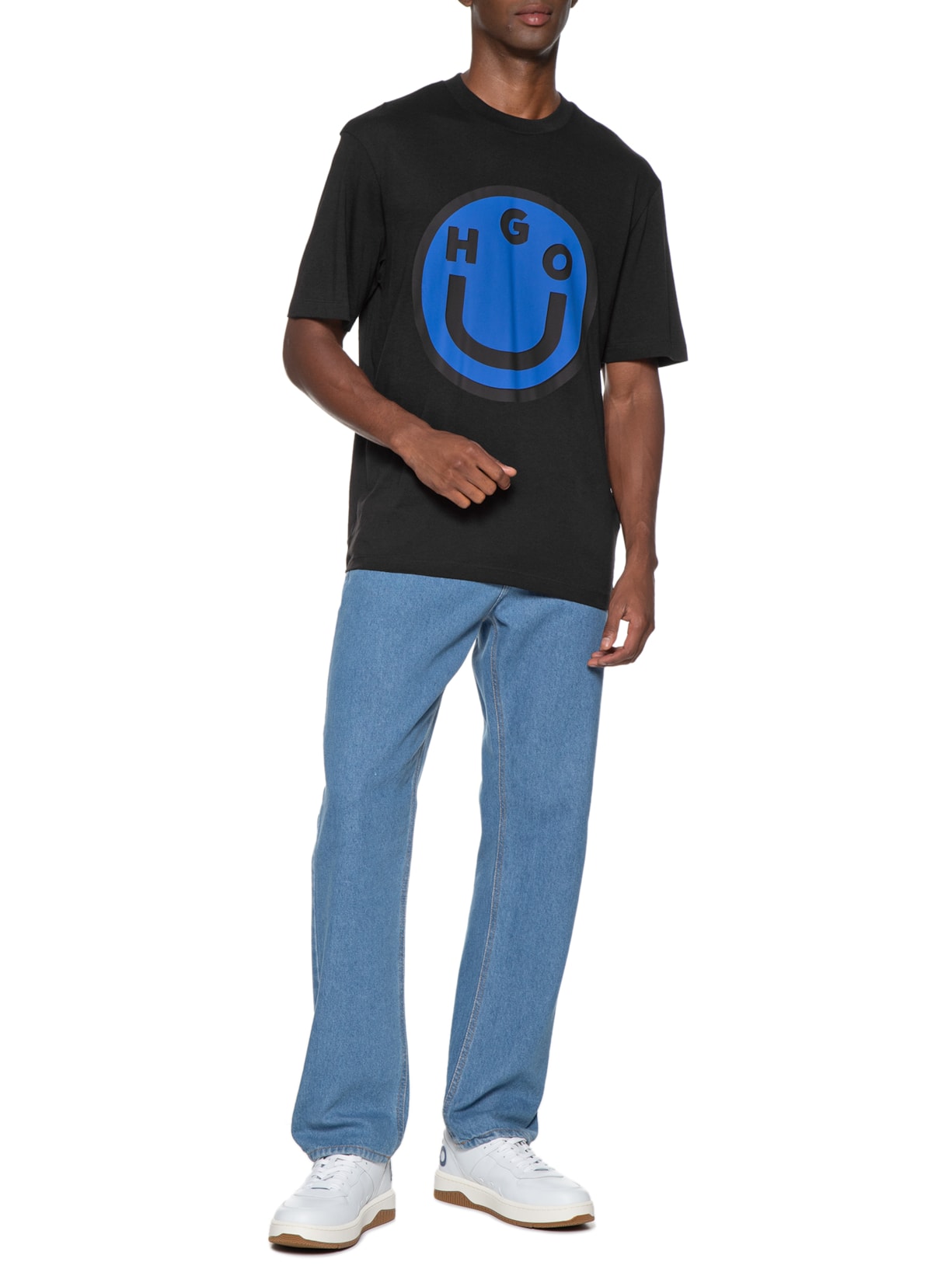 Camiseta Masculina Nimper Preto Hugo