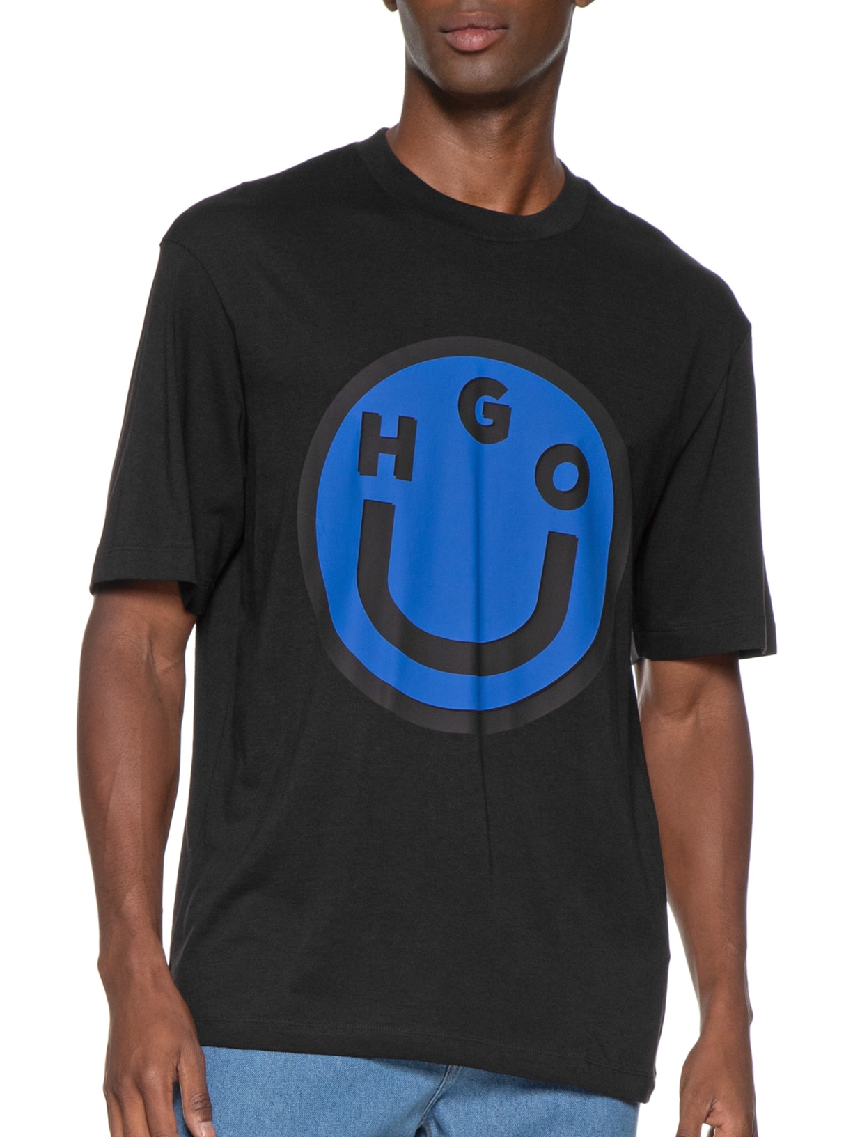 Camiseta Masculina Nimper Preto Hugo