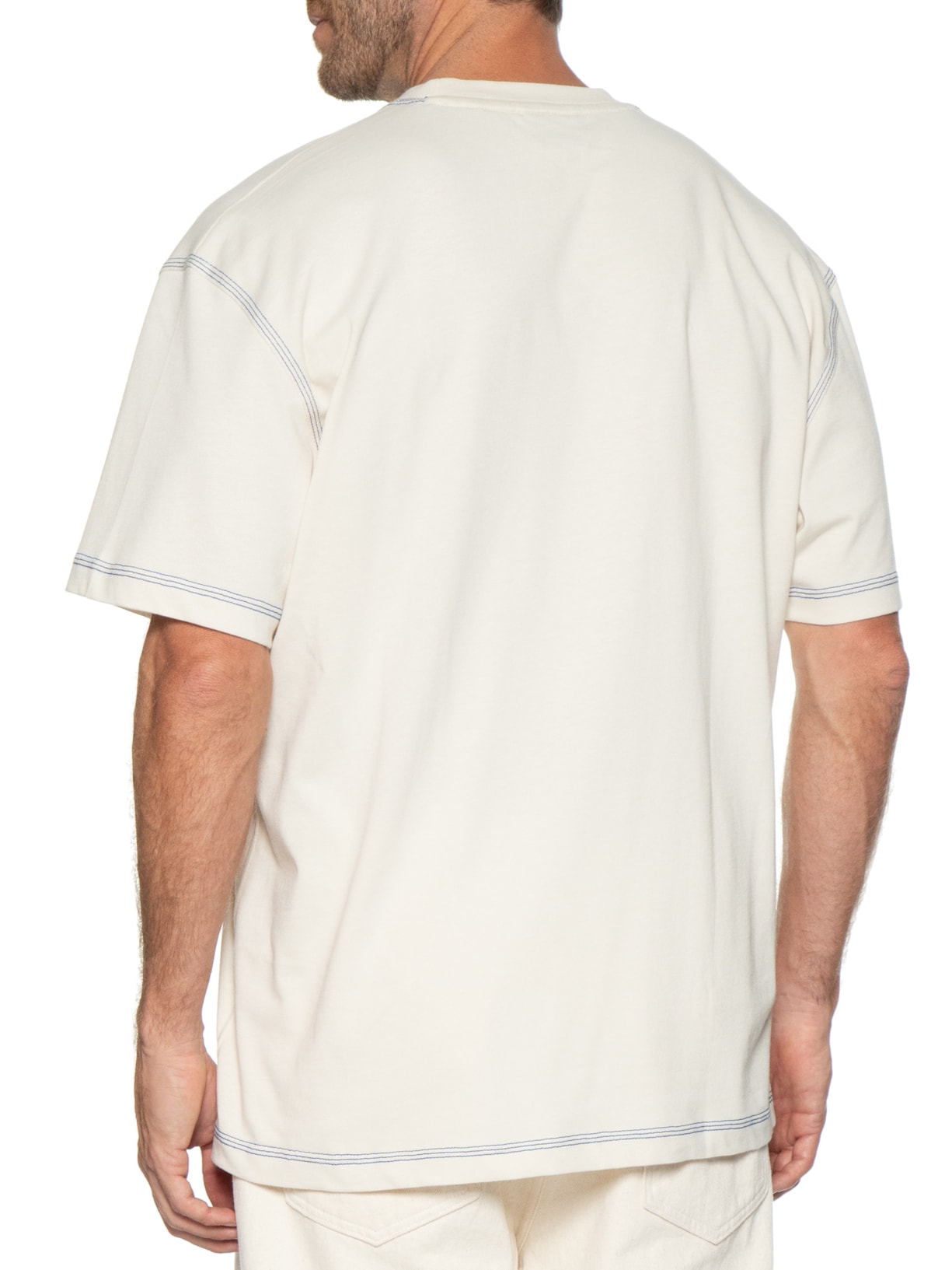 Camiseta Masculina Nitlogo Branco Hugo