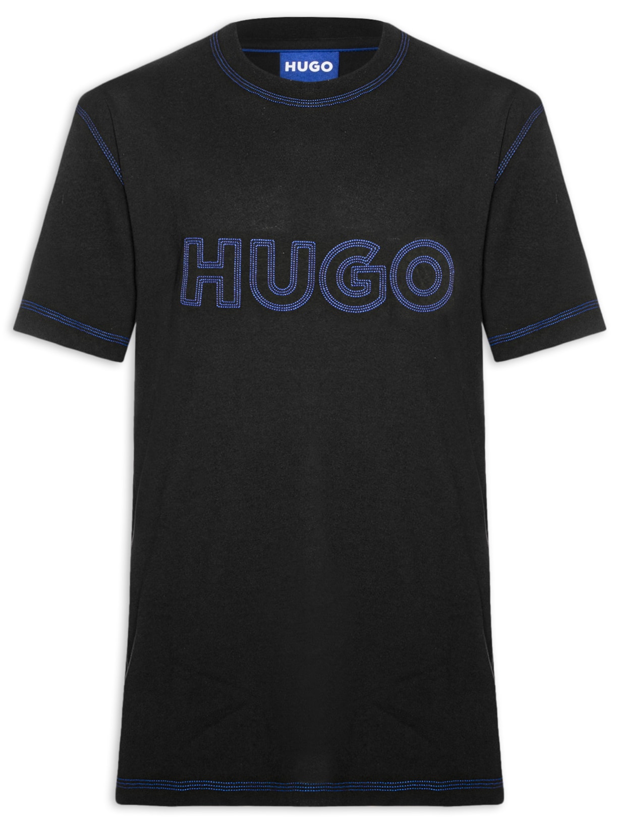 Camiseta Masculina Nitlogo Preto Hugo