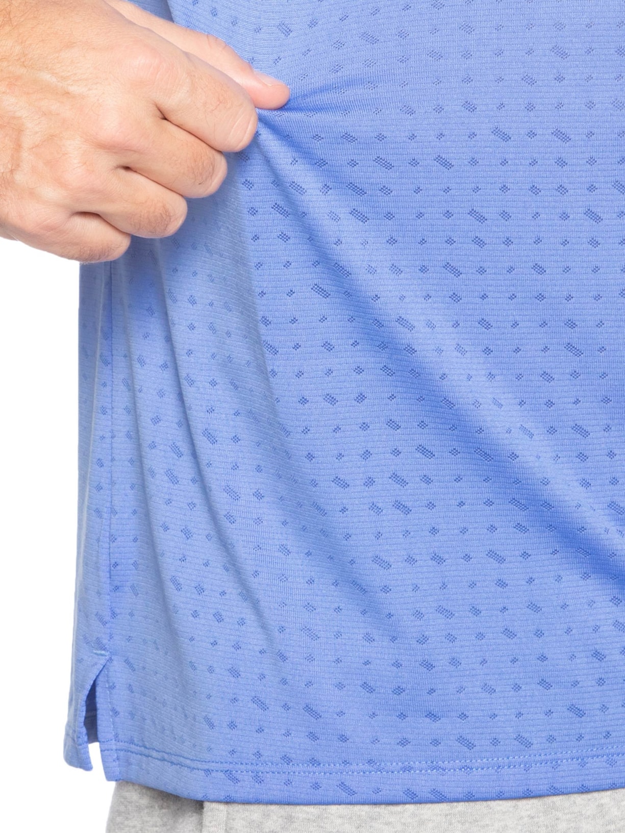 Camiseta Masculina Nk DF Breathe Miler SS Top Azul Nike