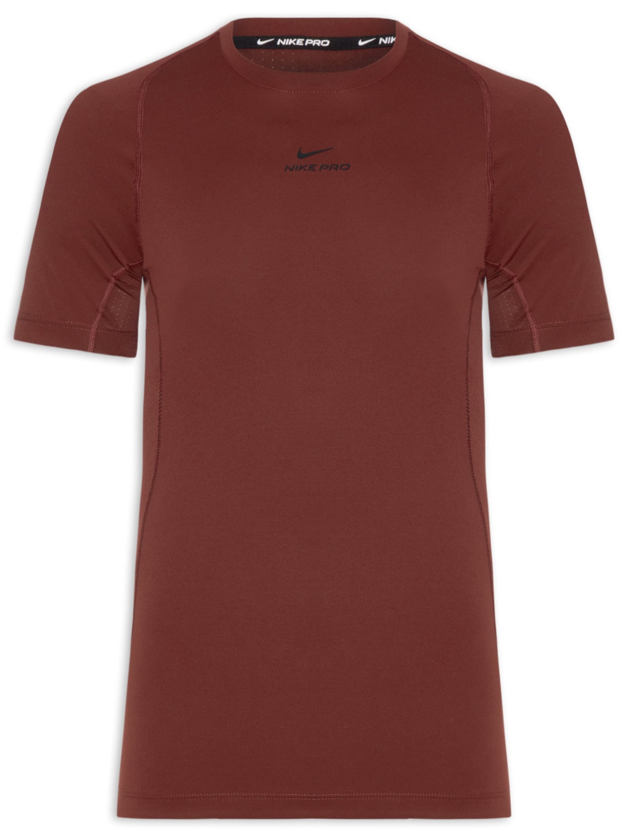 Camiseta Masculina NK Pro Df Npt SS Top Vinho Nike