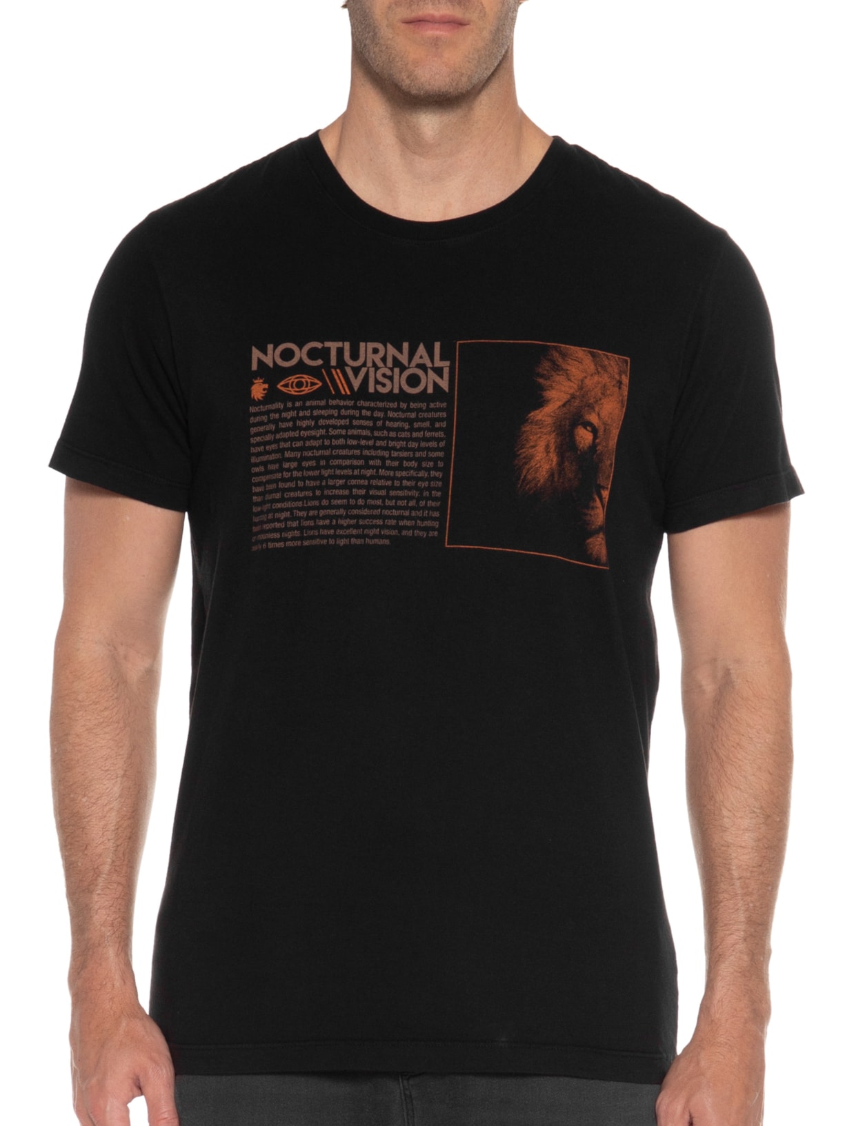 Camiseta Masculina Nocturnal Preto Von Der Volke