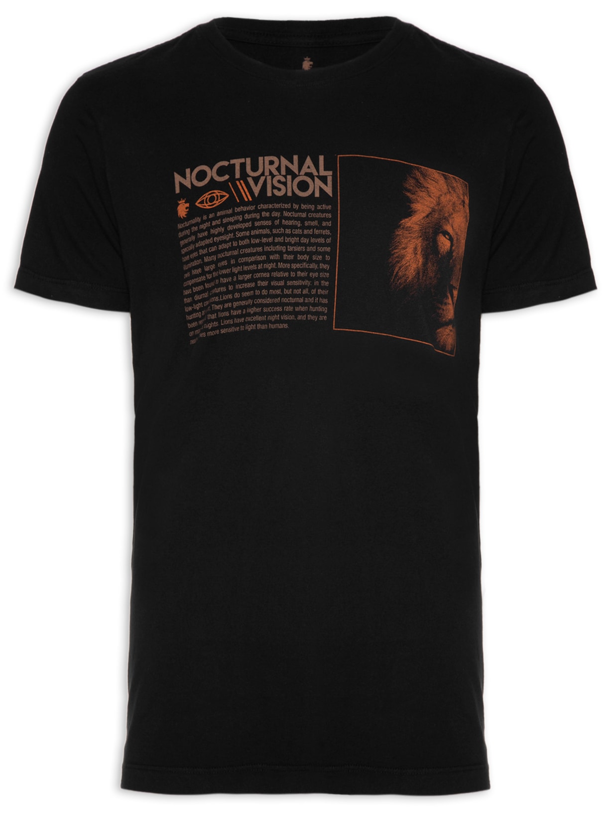 Camiseta Masculina Nocturnal Preto Von Der Volke