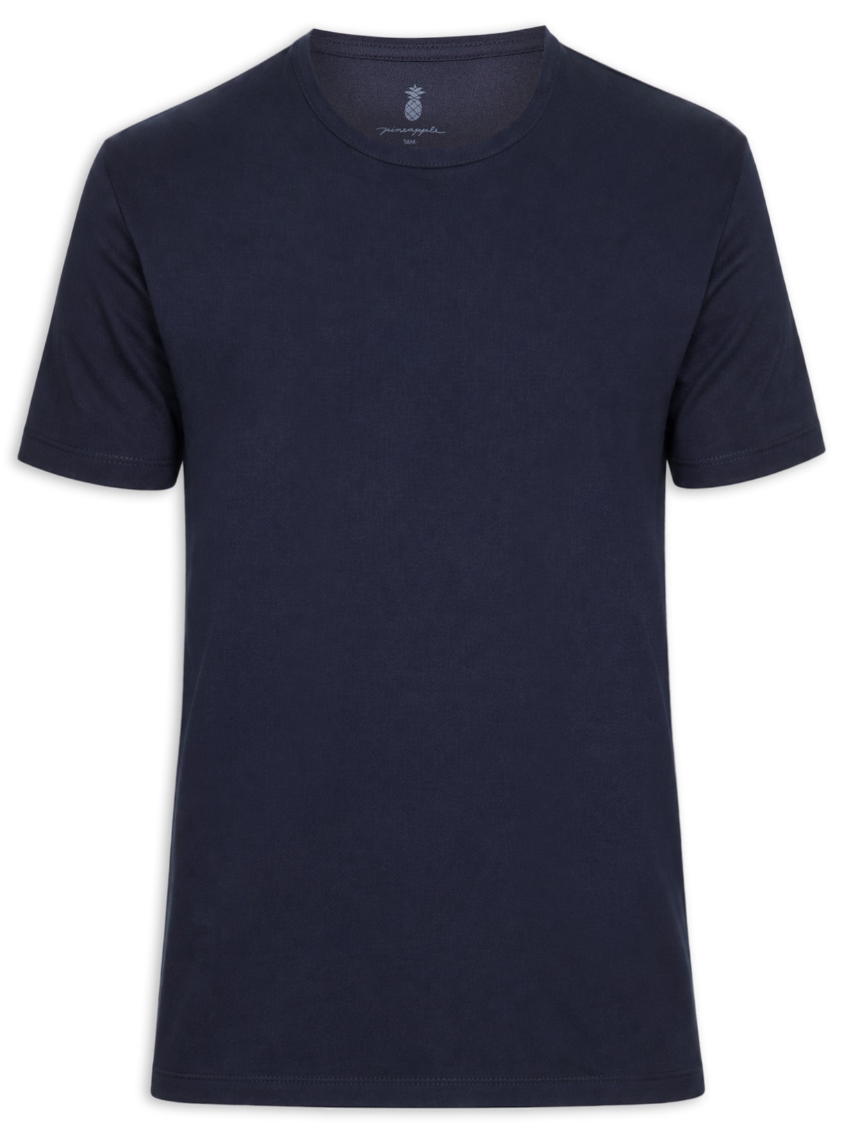 Camiseta Masculina Nova Iorque Pima Azul Pineapple