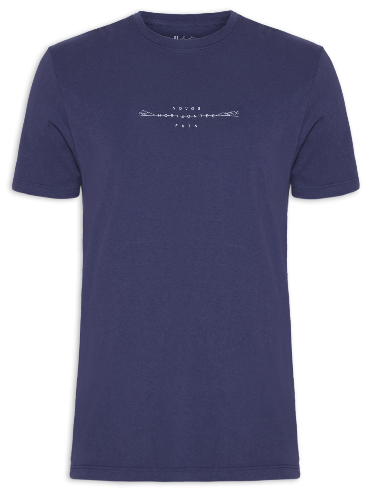 Camiseta Masculina Novo Horizonte Azul Foxton