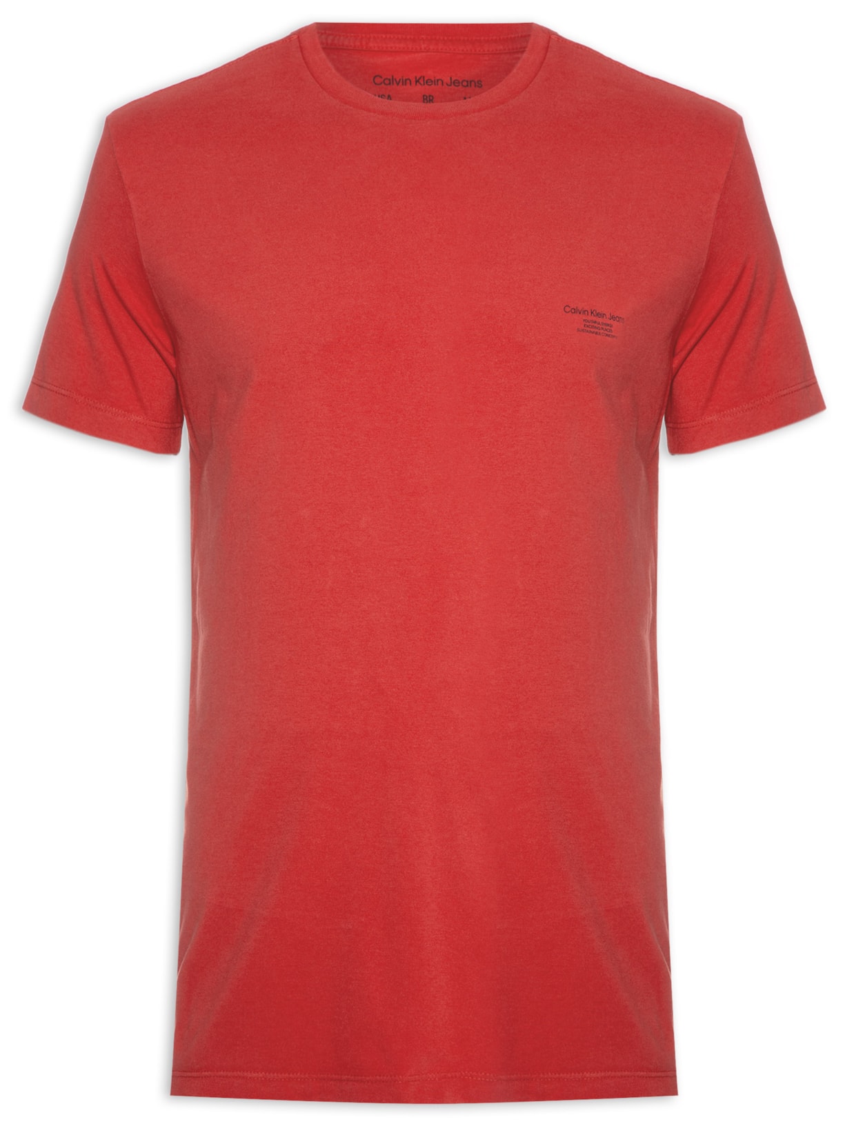 Camiseta Masculina Now Or Never - Vermelho
