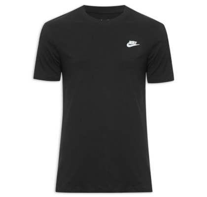 Camiseta Masculina Nsw Club - Preto