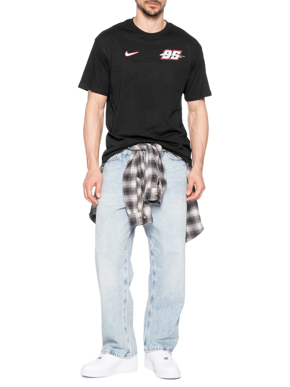 Camiseta Masculina Nsw M90 Fw Mbr Cnct Preto Nike