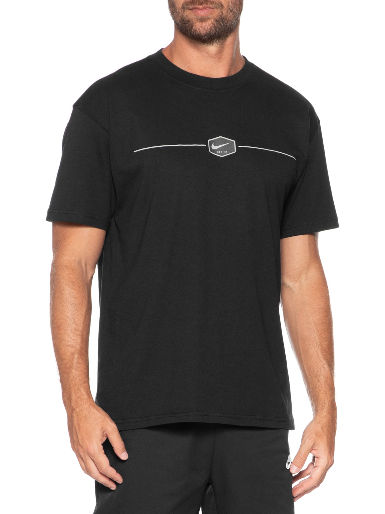 Camiseta Masculina Nsw Tee M90 Preto Nike