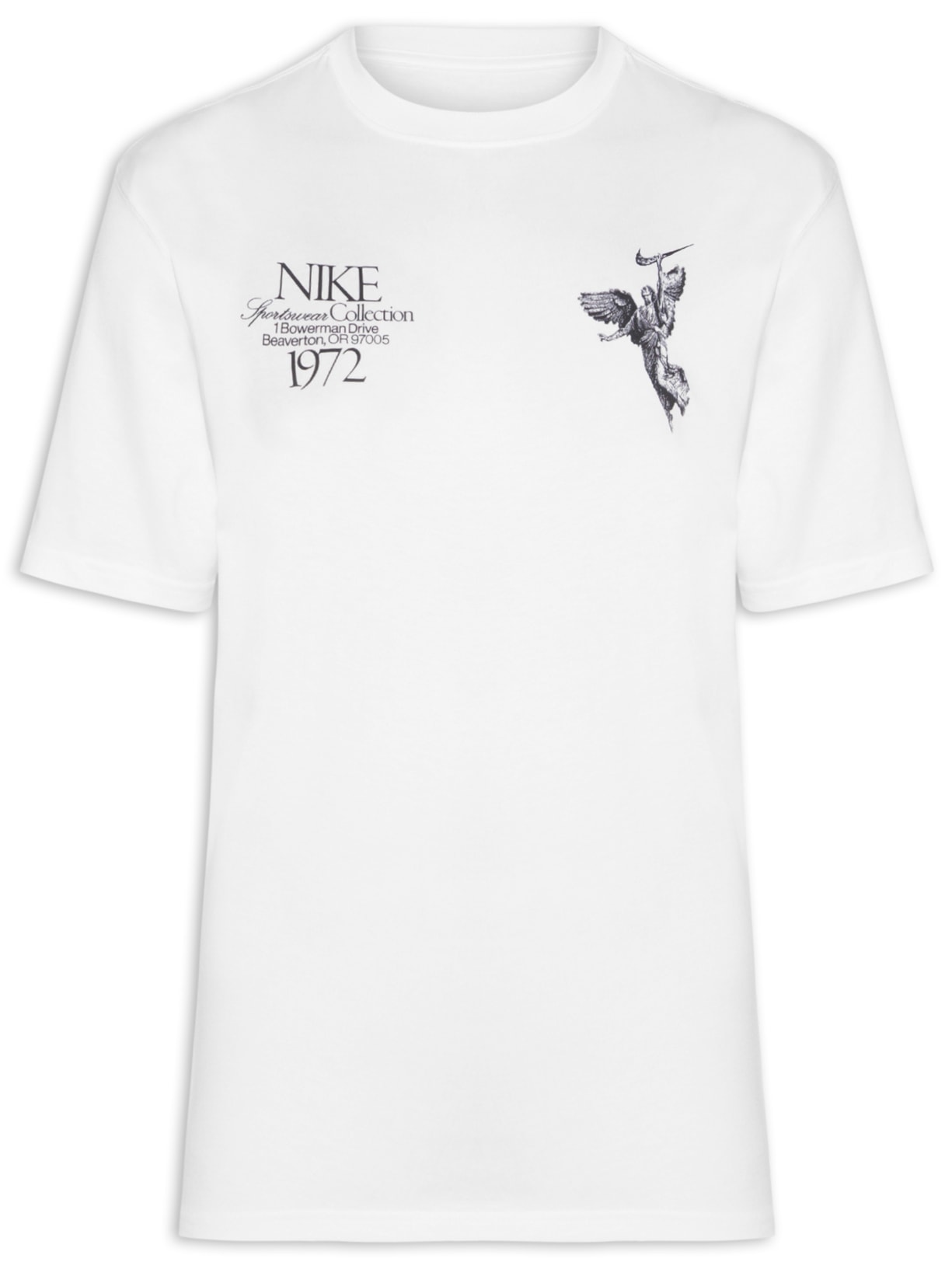 Camiseta Masculina Nsw Tee M90 Wings Victor Branco Nike