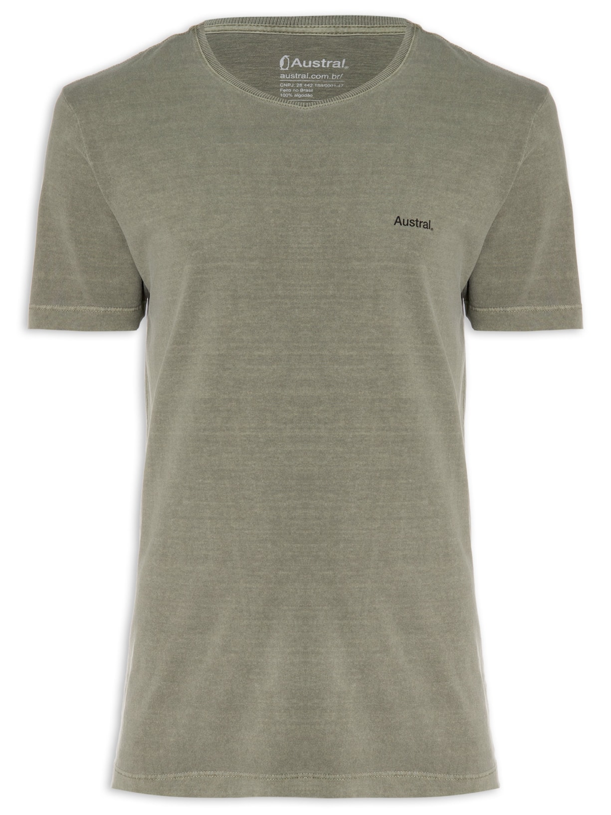 Camiseta Masculina Nuestro Stone - Verde