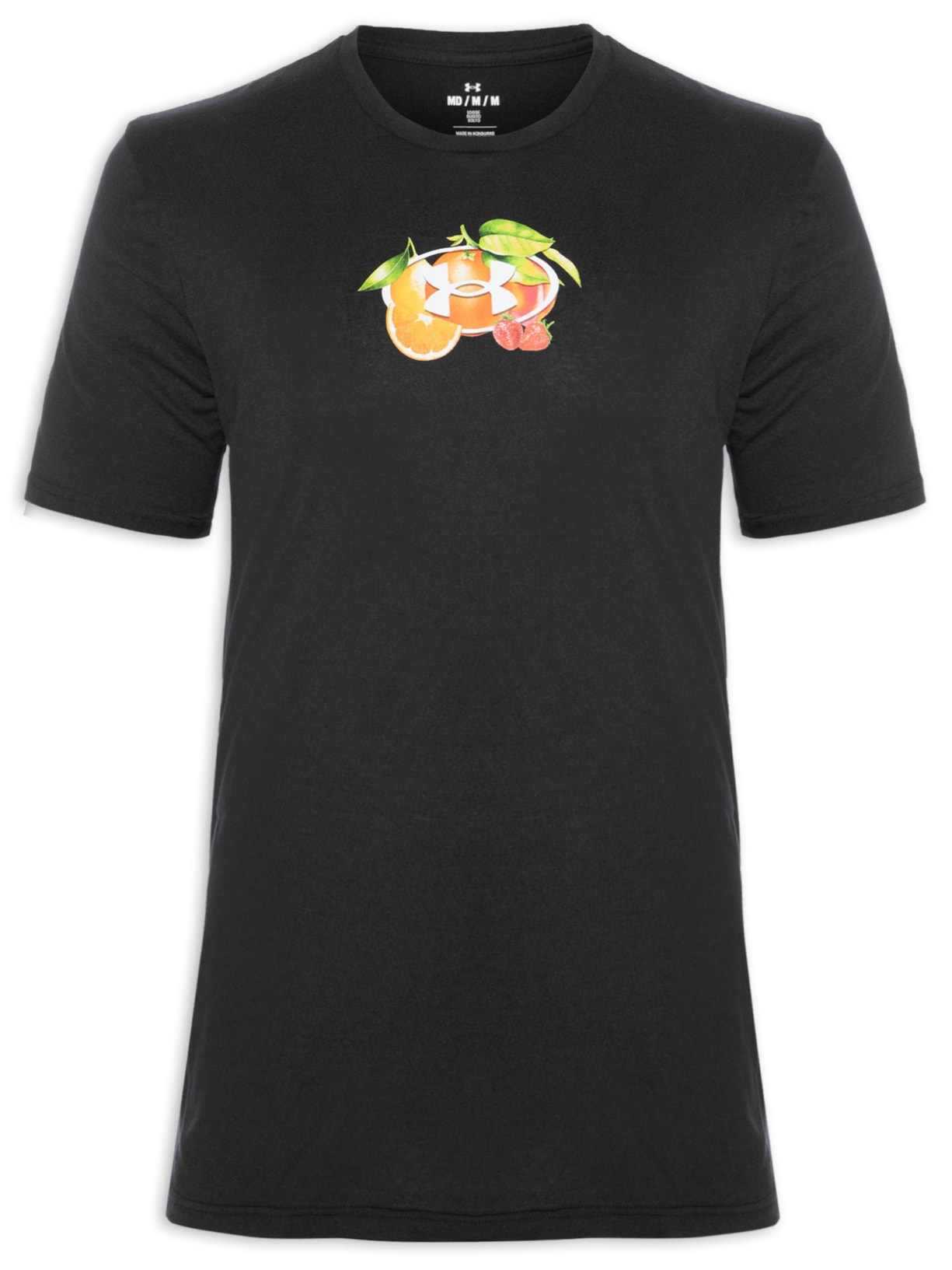 Camiseta Masculina Nutrition Division Fruit - Preto