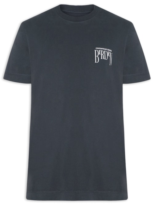 Camiseta Masculina Offset - Azul