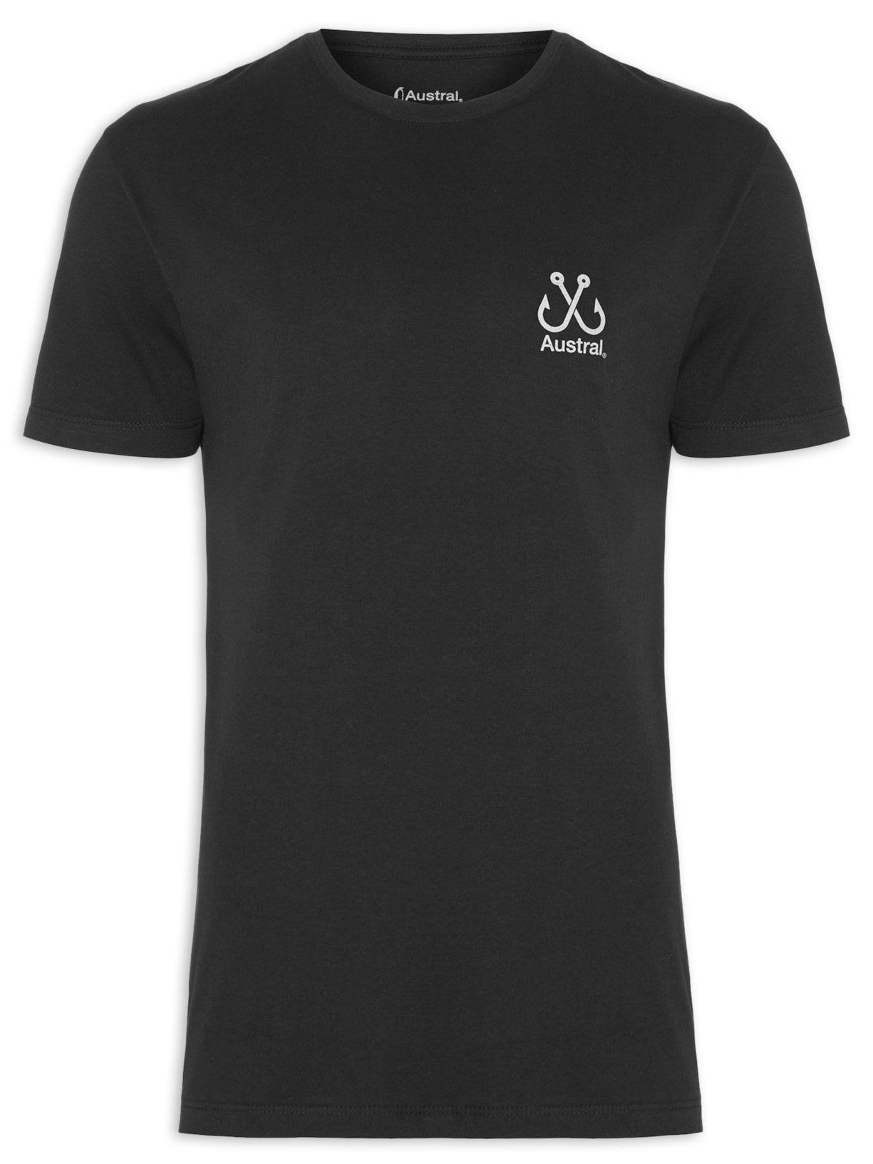 Camiseta Masculina Offshore Fishing Plain - Preto