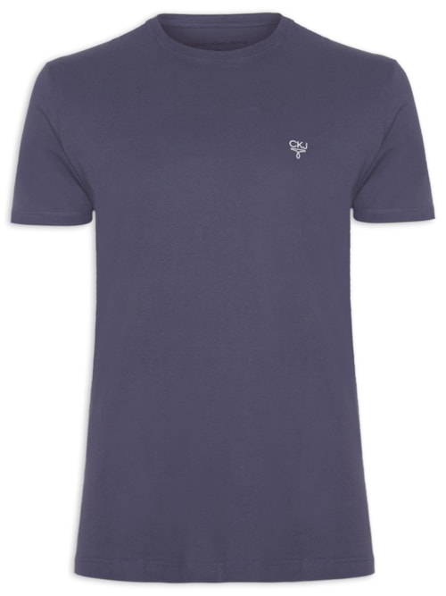 Camiseta Masculina Omega Peito - Azul