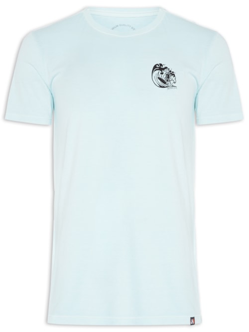 Camiseta Masculina Onda - Azul