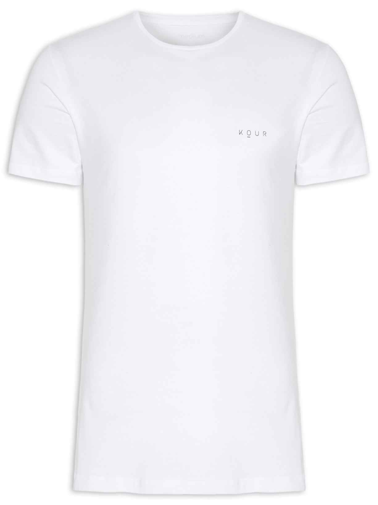 Camiseta Masculina Ondas - Kour - Branco