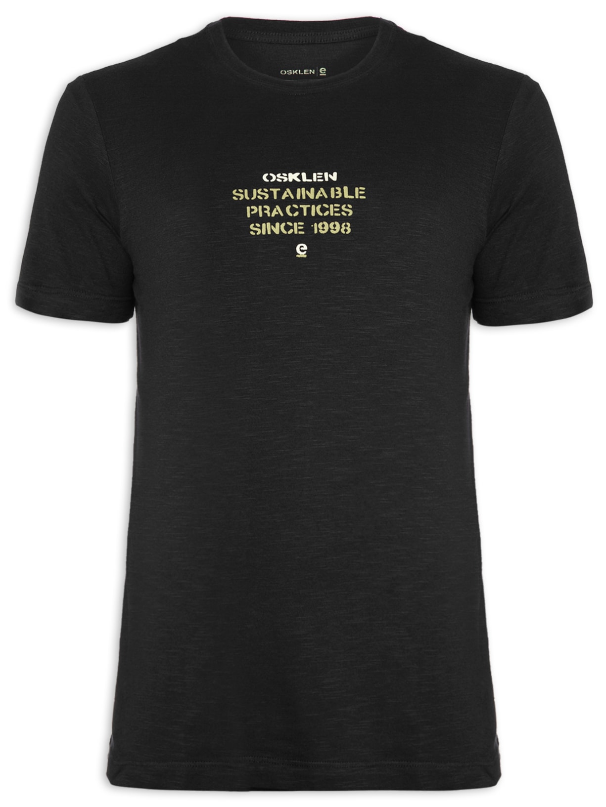 Camiseta Masculina Org Rough Sustainable Practices - Preto