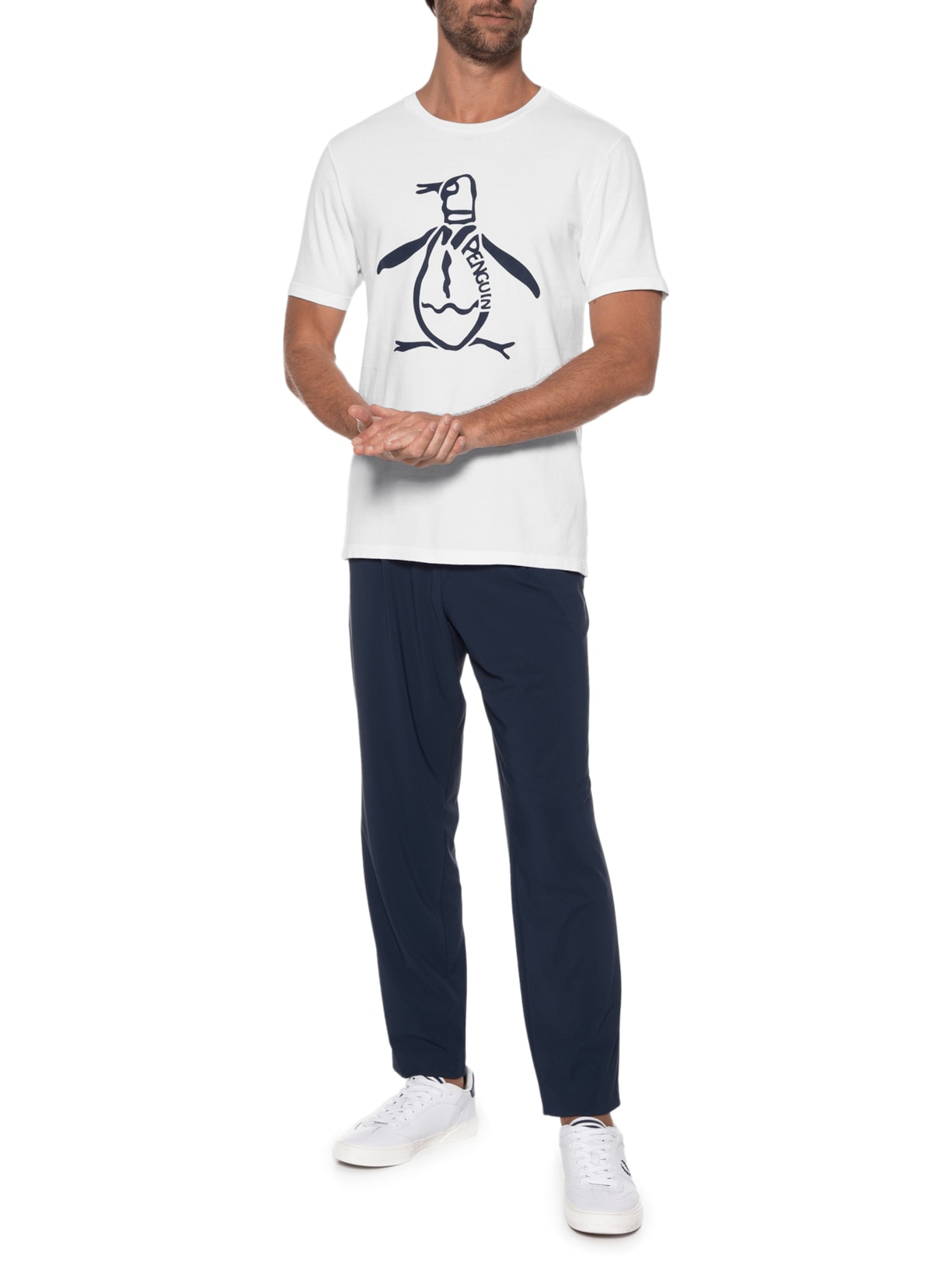 Camiseta Masculina Original Branco Original Penguin