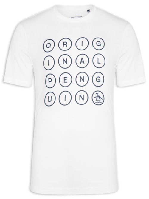 Camiseta Masculina Original Estampada - Off White