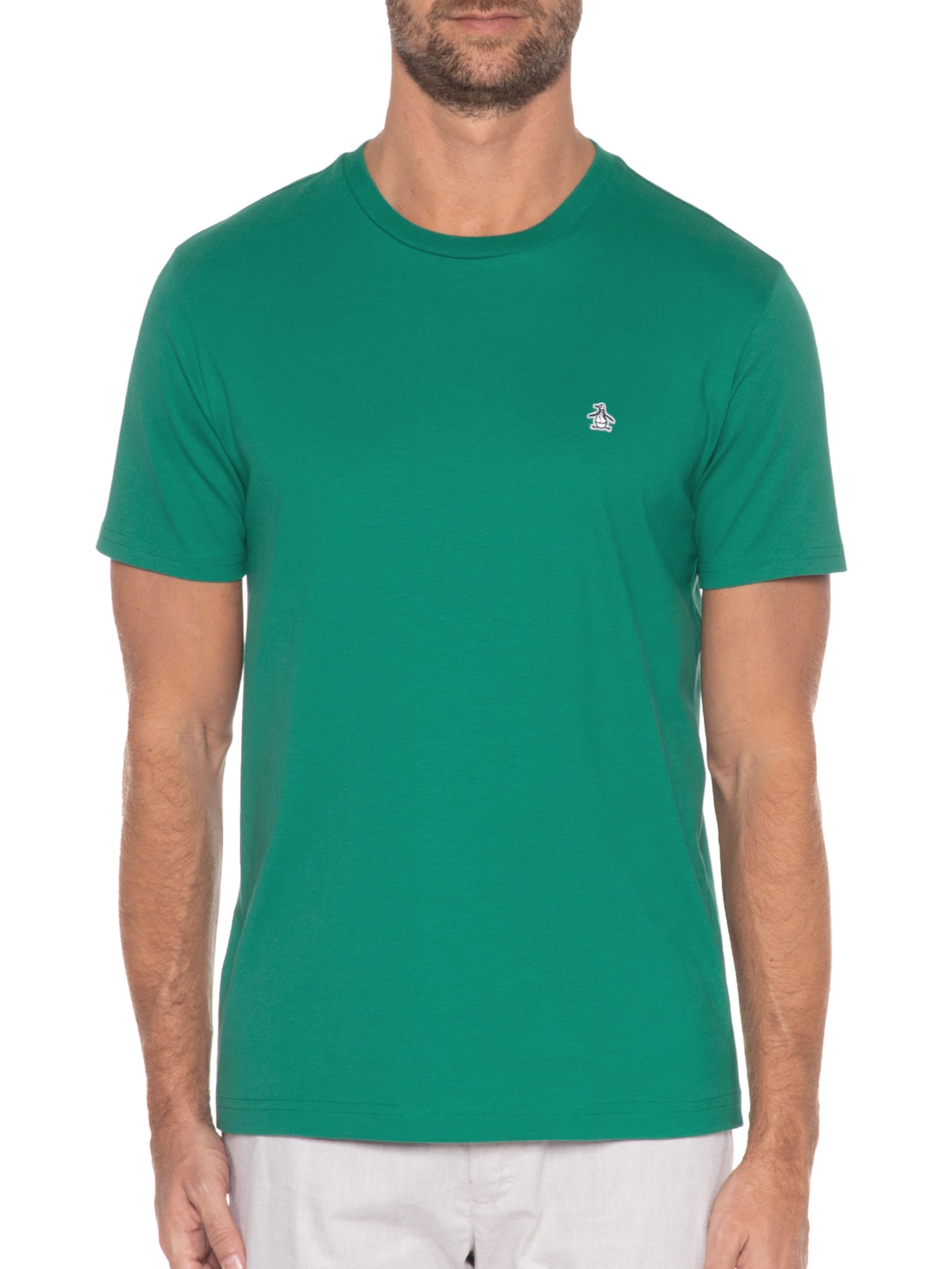 Camiseta Masculina Original Lisa Verde Original Penguin