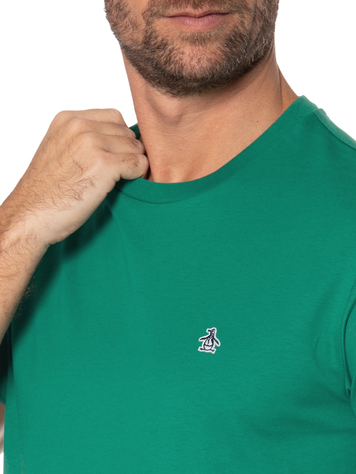 Camiseta Masculina Original Lisa Verde Original Penguin