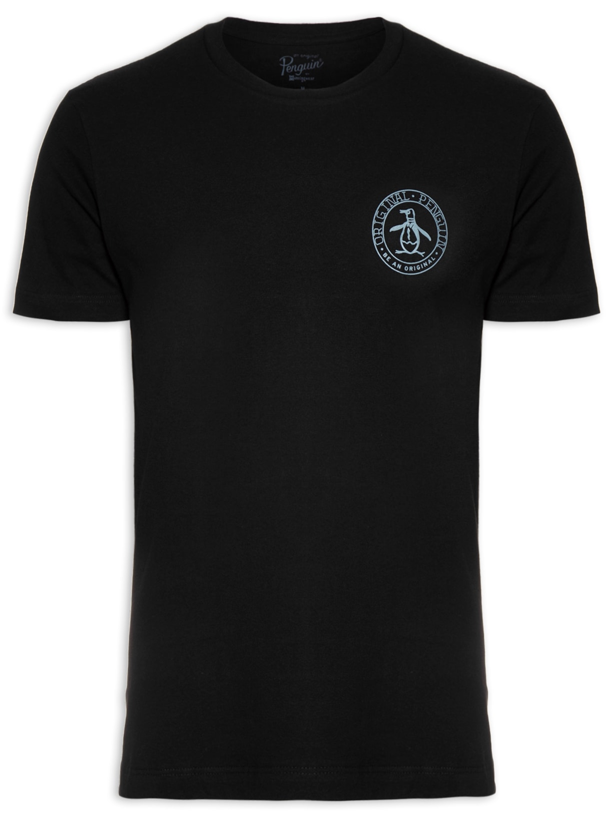 Camiseta Masculina Original logo Bordado - Preto