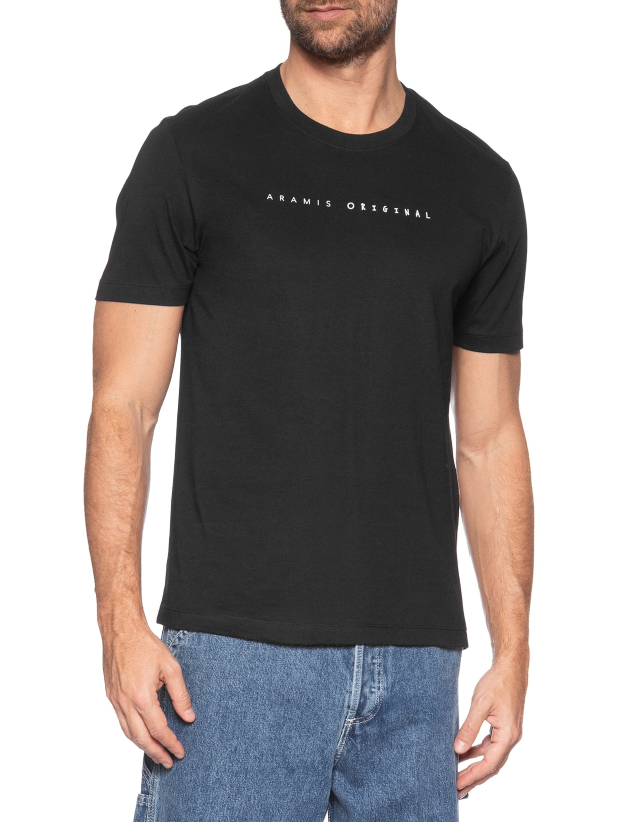Camiseta Masculina Original (PA) Preto Aramis
