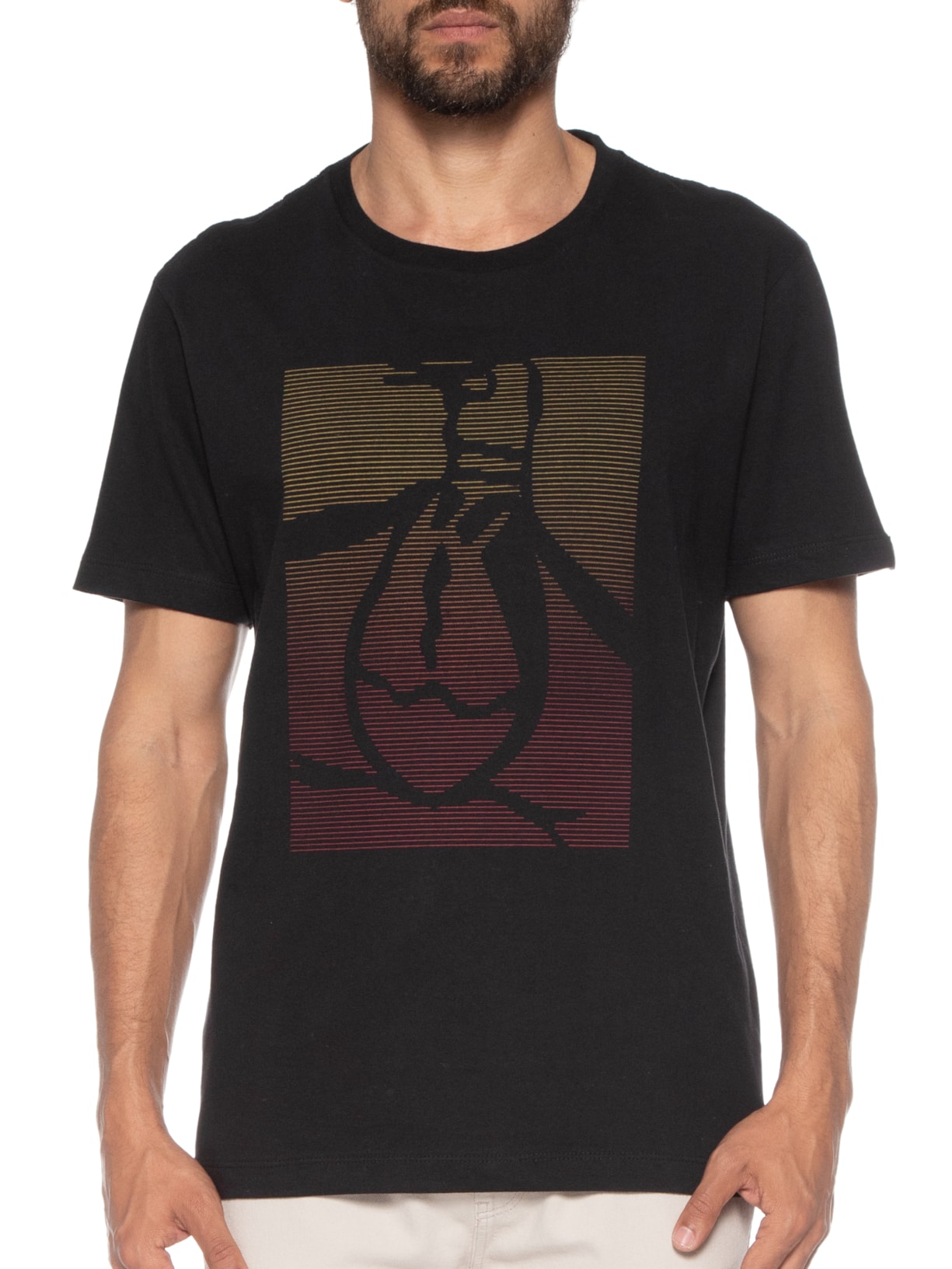 Camiseta Masculina Original Preto Original Penguin