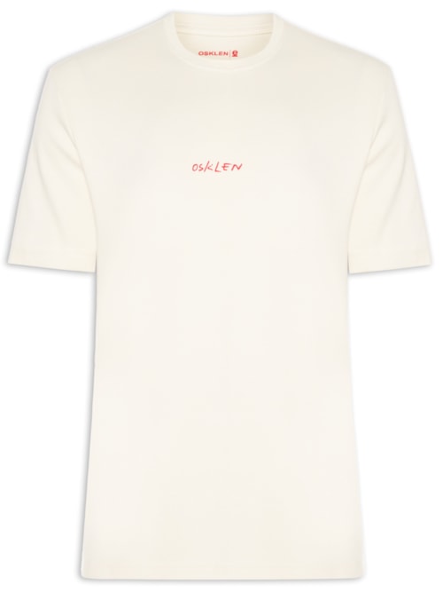 Camiseta Masculina Osklen Handmade - Bege