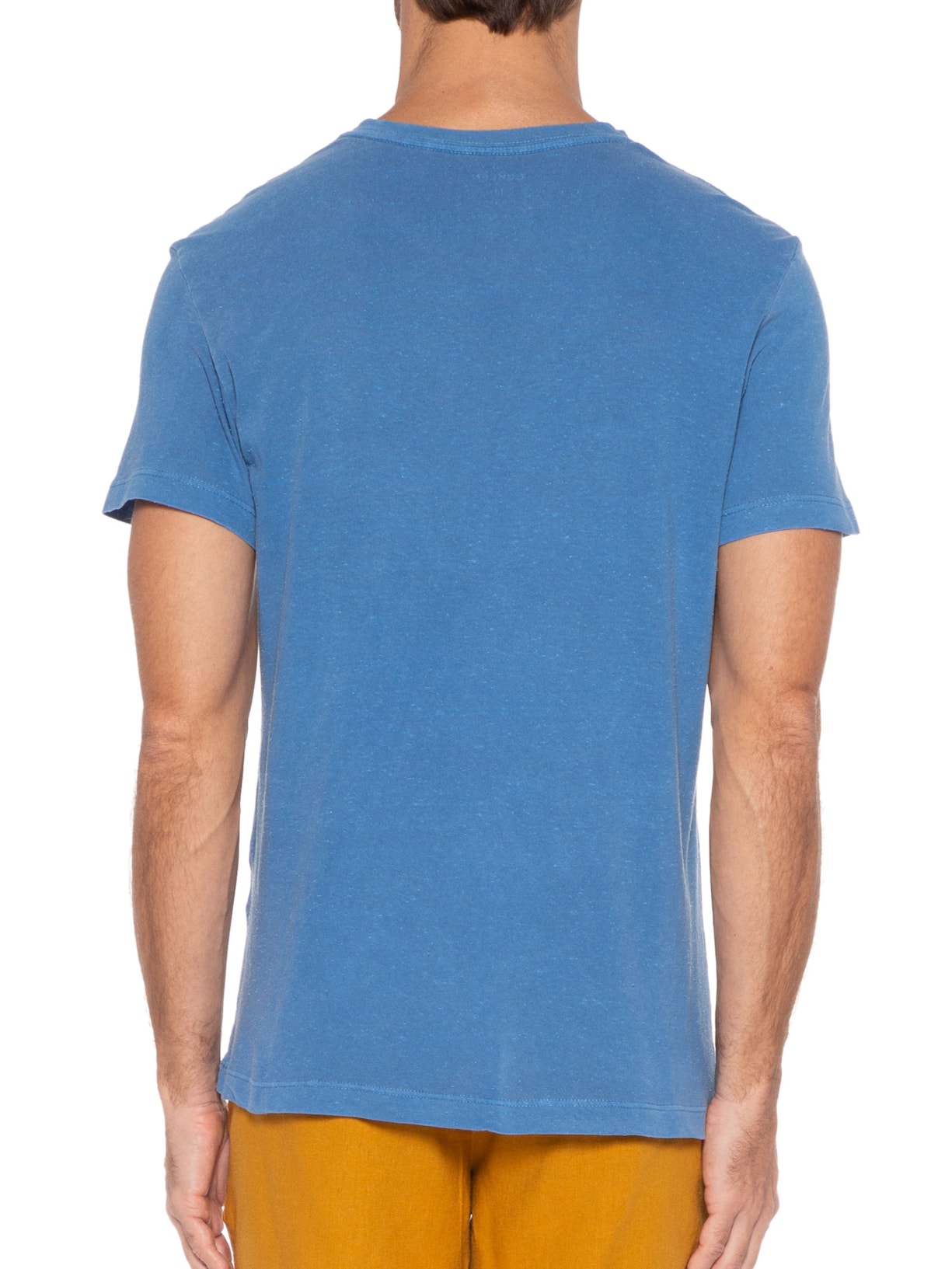 Camiseta Masculina Osksurf Handstamp Azul Osklen