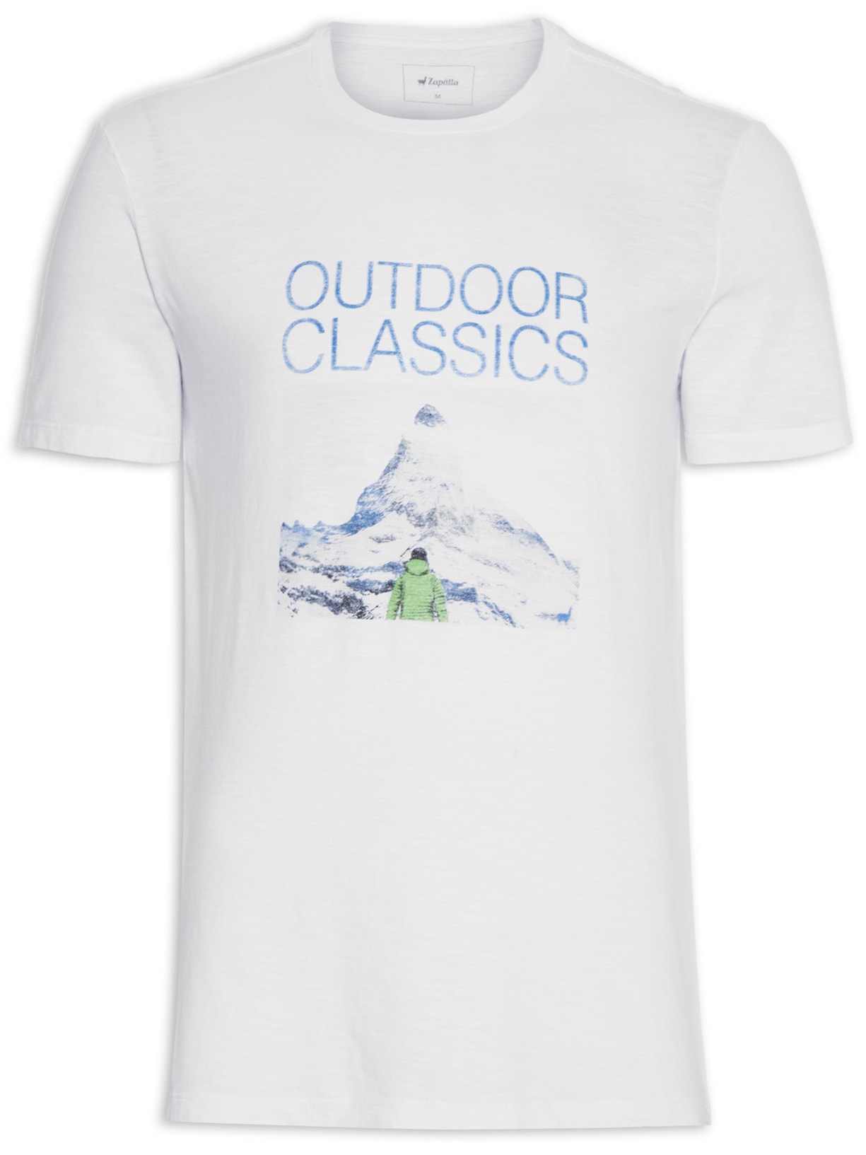 Camiseta Masculina Outdoor Classics - Branco
