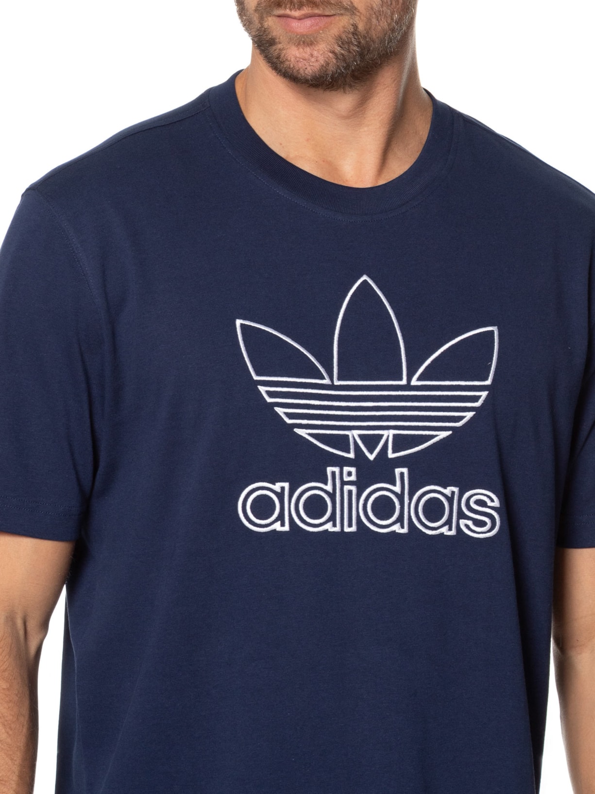 Camiseta Masculina Outl Tref Azul Adidas Originals