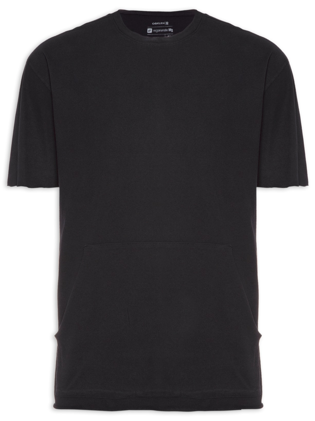 Camiseta Masculina Over Big Pocket - Preto