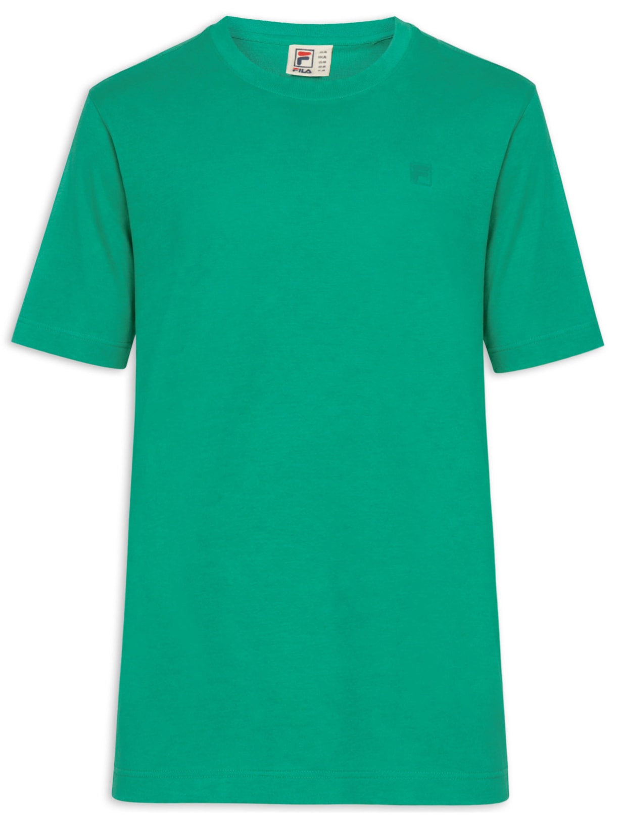 Camiseta Masculina Over Box Soft Blend Verde Fila