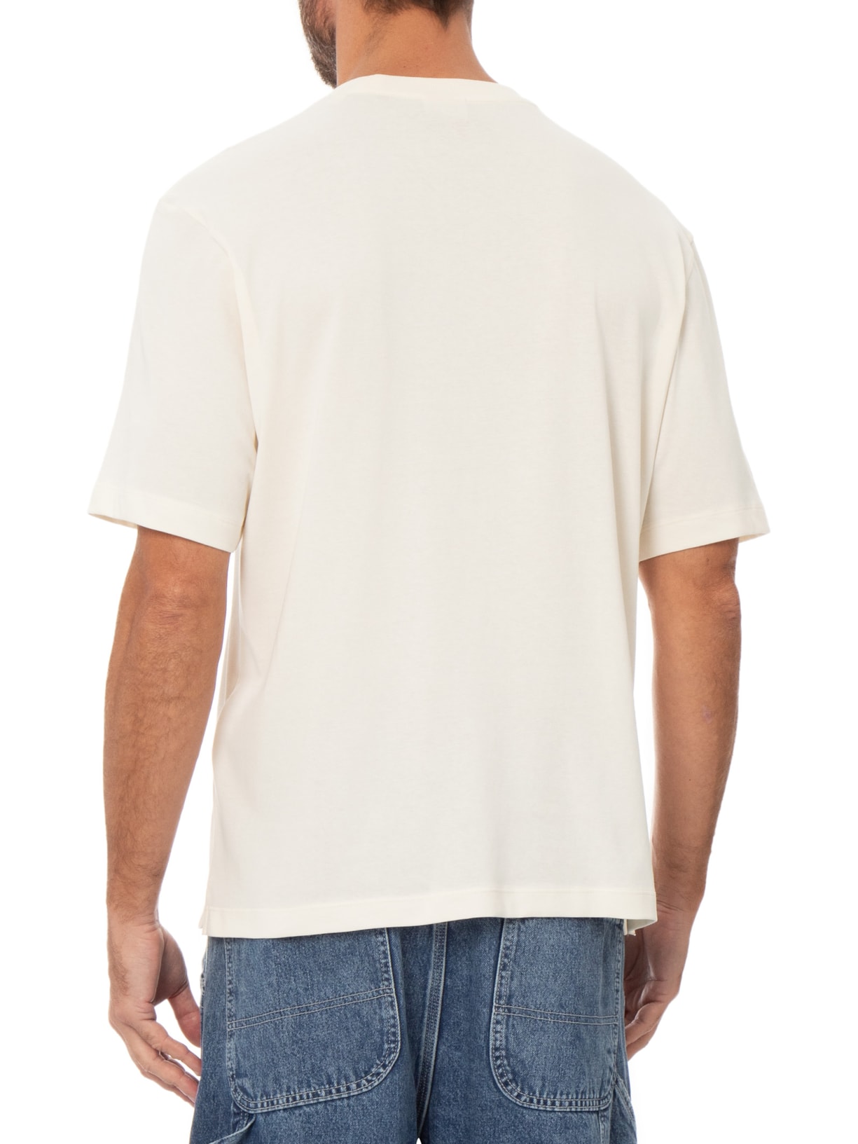 Camiseta Masculina Over Box Soft Blend – Off White Fila